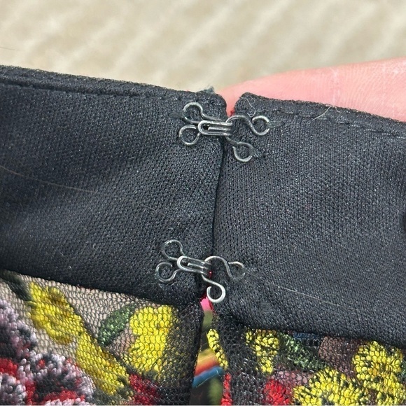 Dave & Johnny Top And Skirt Set. Floral Embroidered Top and Maxi Length Skirt - Picture 13 of 16